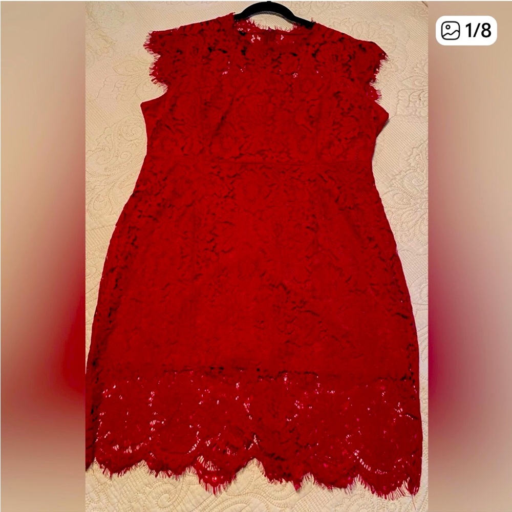 Wine Red Dress